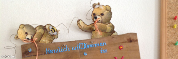 teddy willkommen