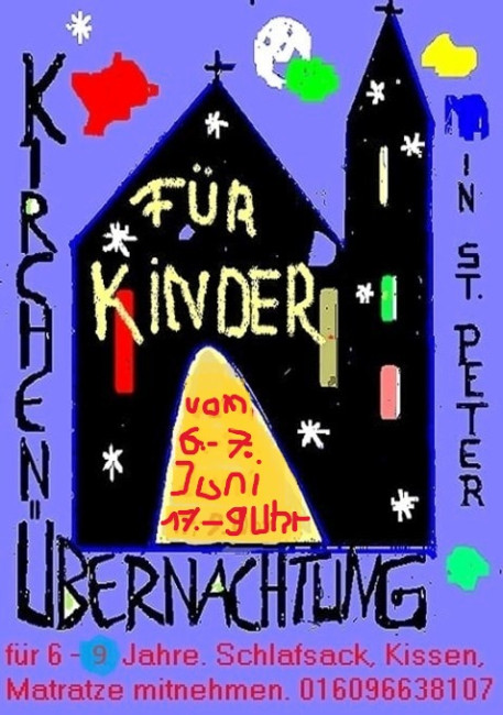 Kinderkirchenübernachtung